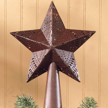 Star Tree Topper - Red Set of 2 - Park Designs - The Fox Decor